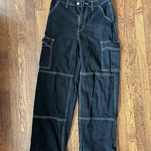 Women’s Black Cargo Pants